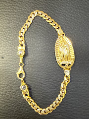 14k bracelet Guadalupe virgen in Monaco