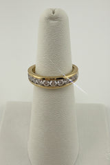 14k 0.75ct diamond ladies ring band