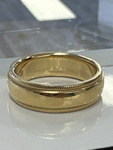 10k band aro design on edges size11 6mm