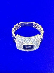 14k ring round monaco