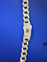 14k monaco necklace 20” 7mm
