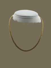 14k Monaco necklace 18” 4.4mm