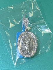 Silver 925 pendant moissanite