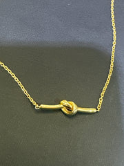 14k necklace nudo choker
