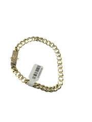 14k Monaco plain 7mm 8”