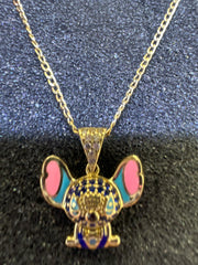 10k Necklace with pichigo