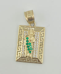 14k Christian Pendant