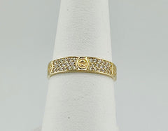 14k ring with stones