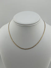 14k Necklace cuban style 16” 3.39g 2.6mm