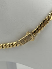 14k Anklet Monaco style bracelet for ankle