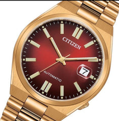 CITIZEN WATCH RED DIAL TSUYOSA NJ0153-82X
