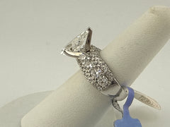 14k 5.00ct diamond ladies ring engagement