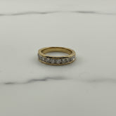 14k 0.75ct diamond ladies ring band