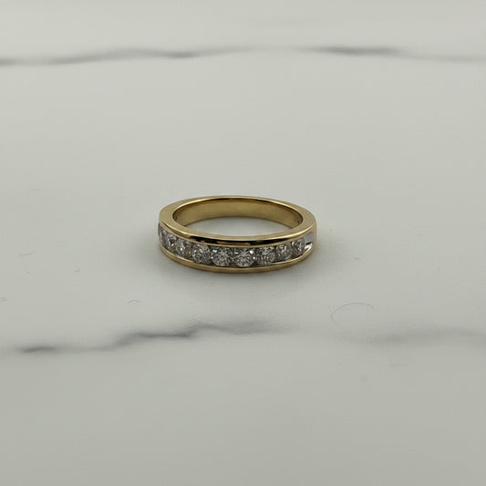 14k 0.75ct diamond ladies ring band