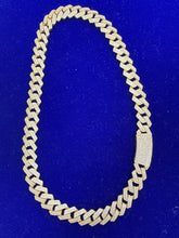 14k monaco choker necklace with stones 16” 11mm