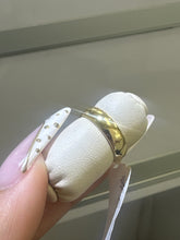 14k band aro plain 6mm 4.78g #8