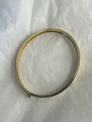 14k Bangle with stones