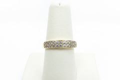 14k gold 0.35ct diamond ring band