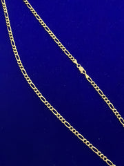 14k figaro necklace