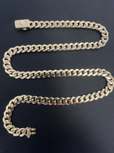 14k necklace monaco hollow 18” 7mm 17.73g