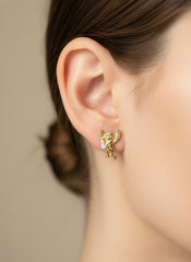 14k earring ángel angelito