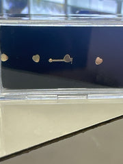 14k Nose earring heart