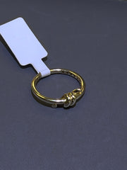 14k knot style ring