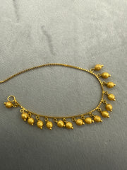 22k gold charm bracelet