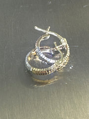14k Baby and ladies hoop earring