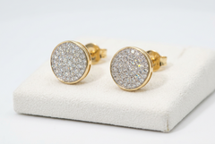 10k diamond earing