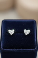 10k heart Diamond Earring 0.15ct