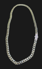 14k monaco necklace 9.6mm 22”