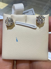 14k diamond earrings 2.00ct