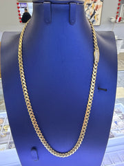 14k monaco necklace 6mm 20”long