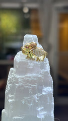 14k Ring Elefant