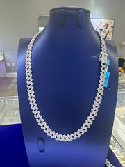 Silver 925 with Moissanite necklace