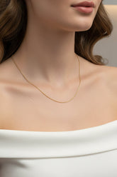 14k necklace gold Franco or rolo chain 16” long
