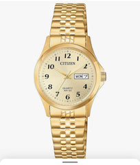 Citizen watch Quartz Womens Watch, Stainless Steel, Classic expandable band BF5002-99p