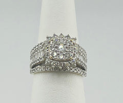 14k 2.00ct diamond ladies ring engagement