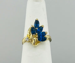 14k ring ladies 3colo
