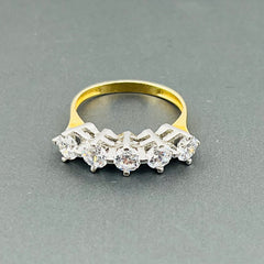 14k ring ladies cz