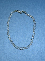 14k bracelet white diamond cut