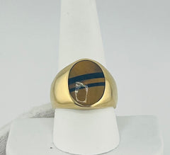 14k ring men cat eye