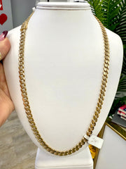 14k Monaco necklace 7mm 24’