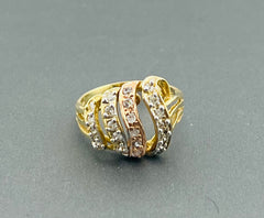 14k ring ladies stones