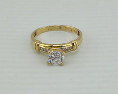 14k ring engagement
