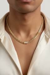 14k monaco necklace chocker 18” 4.55mm 10.34g