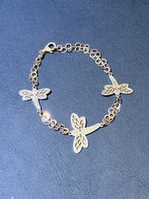 14k butterfly livelula bracelet 7” en especial