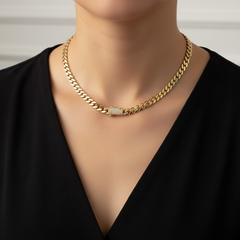 14k monaco necklace choker 16” 5mm