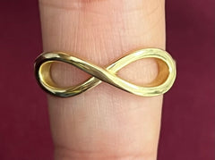 14k infinity ring